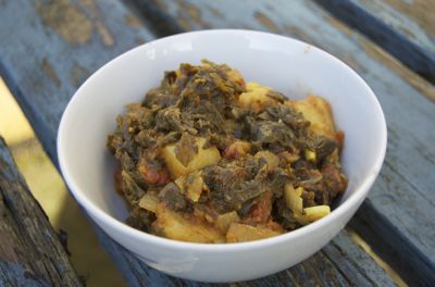 Curried Alexandrs Leaf Recipe