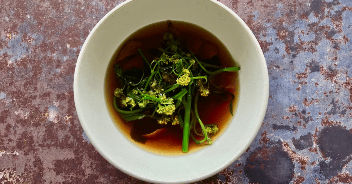 Try This Delicious Black Mustard Soup Recipe With Kelp Seaweed